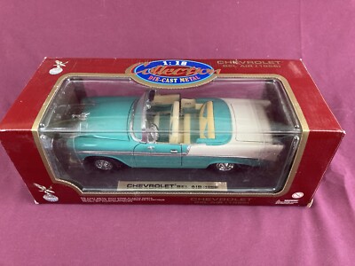 Road Legends 1/18 1956 Chevrolet Bel Air Convertible Grn/Wht