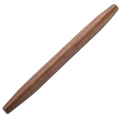 Muso Wood Decorative French - 15.75inch, 15.75in Walnut Rolling pin 