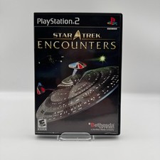 Star Trek Encounters Sony PlayStation 2 PS2 Refurbished 1 Year Warranty