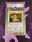 1999 POKEMON FOSSIL 1ST ED #4 DRAGONITE-HOLO PSA 9