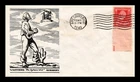 Dr Jim Stamps John Greenleaf Whittier First Day Cover Brown Cachet