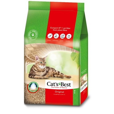 Cats Best Biodegradable Original Highly Absorbent Cat Litter 30L