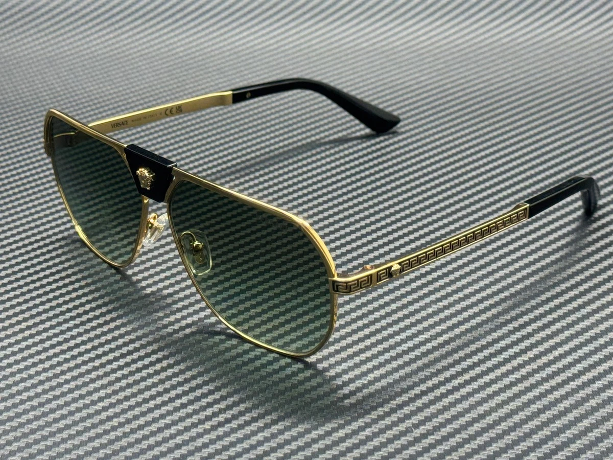 Versace Green Aviator Sunglasses for Men for sale | eBay