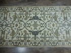 Turkish Oushak Rug, Modern Multicolored Handmade Bohemian Rug 2.7x6 Ft — photo 8
