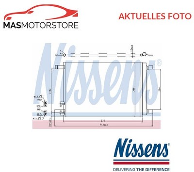 KONDENSATOR KLIMAANLAGE NISSENS 940319 P NEU OE QUALITÄT