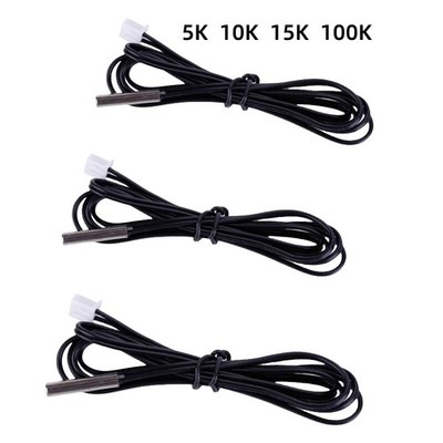 NTC 1% Thermistor Temperatursensor 5,10, 15,50,100K 0,5 1m JST-XH 2,54mm Stecker