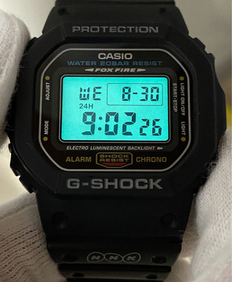 限定/G-SHOCK/コラボ/NHK/別注/DW-5600/時計/スピード/レア G-Shock Speed Dw-5600 Digital Quartz Men Limited Collaboration Nhk
