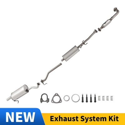 #ad Exhaust System Kit Catalytic Muffler Assembly For Honda CR V CRV 2.4L 2007 2009 $227.05