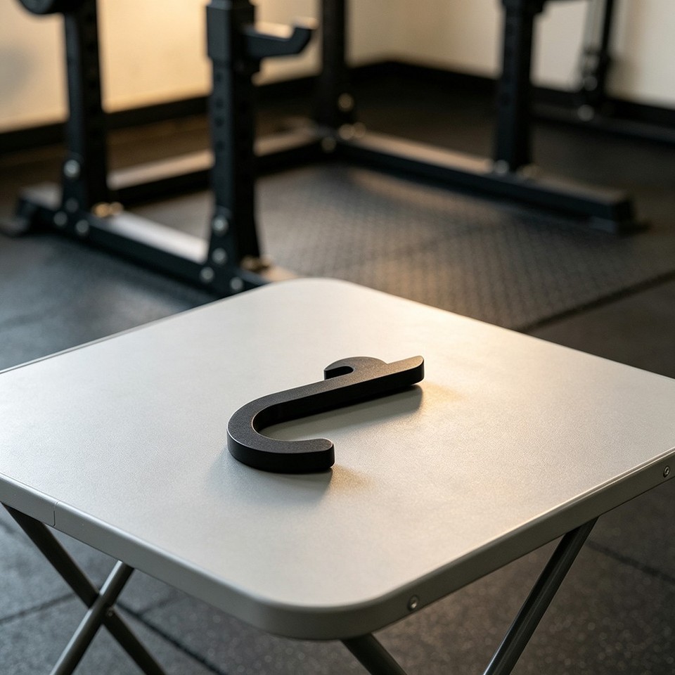 Power Squat Rack Steel Storage Hooks 2pcs for Squat Racks and Power Racks Compatibility ...