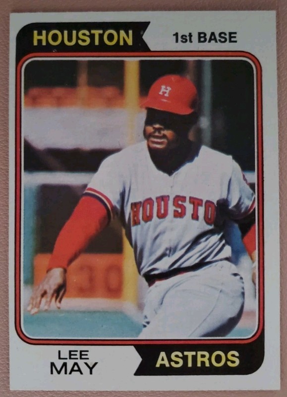 1974 Topps - Lee May #500