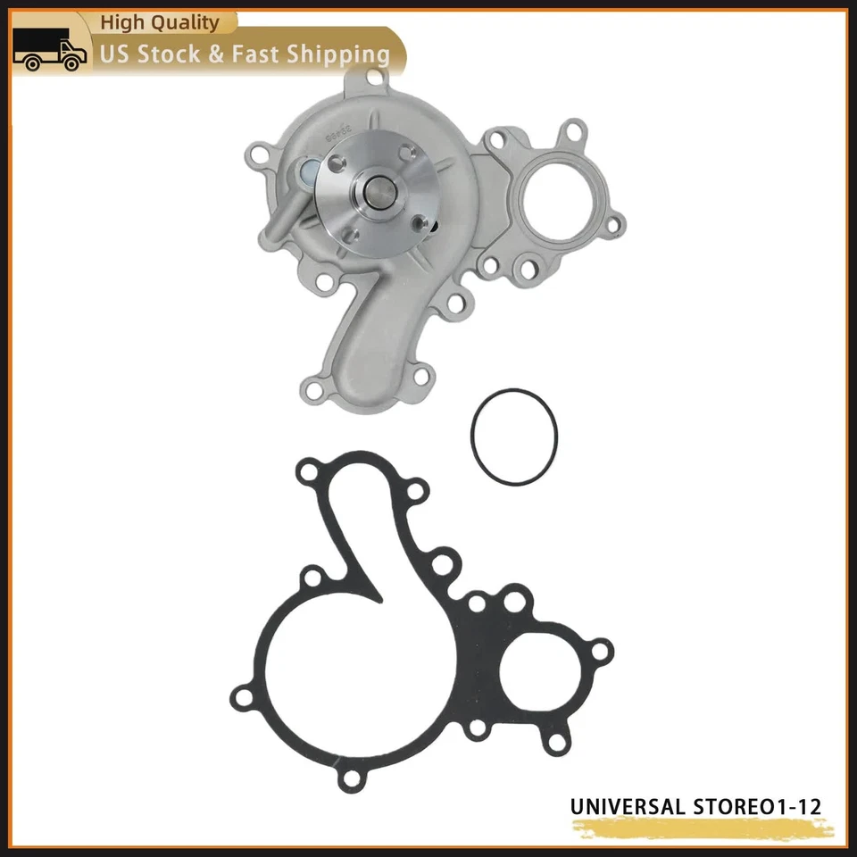 For 07-2022 Lexus Toyota Land Cruiser LX570 5.7L 3URFBE 3URFE Engine Water Pump Foto 3 de 4