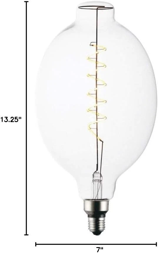 Maxim Lighting Lamp Bulb, 5W BT56 E26 CL  120V 822, Clear-BL5BT56CL120V22 - Image 4 of 4
