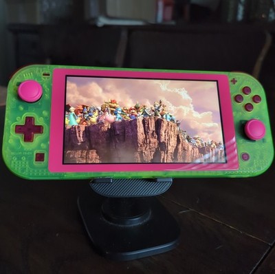 Nintendo Switch Lite.  W Super Smash Brothers Ultimate & 128gb SD Card . Custom 