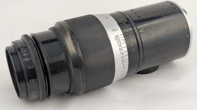 Objectif Leica Leitz Hektor 4.5/135mm LTM 39 numéro de série * astérisque - Photo 1/4