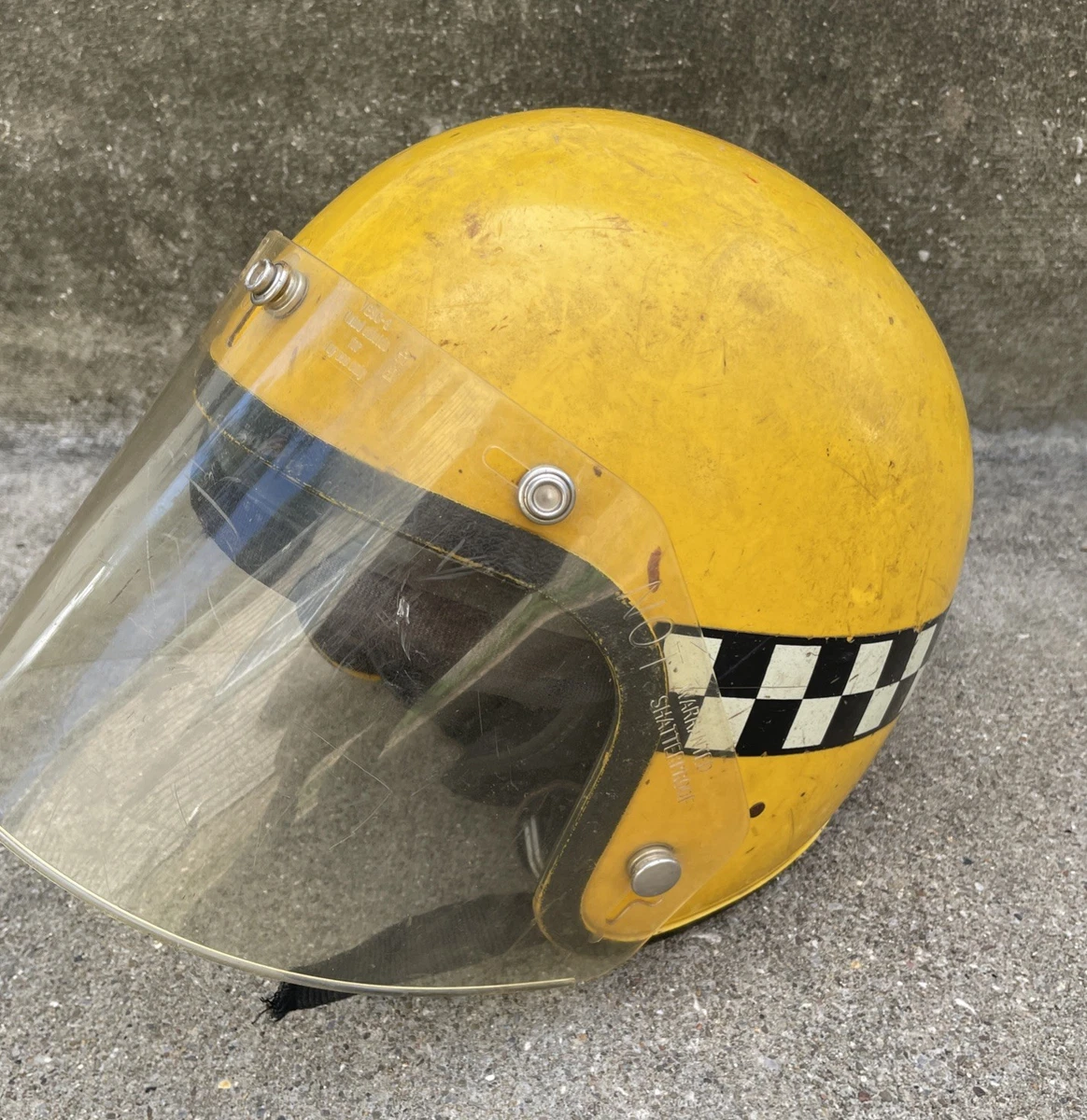 Yellow Open Faces Helmets for sale | eBay