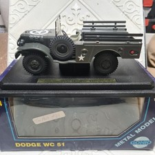 Gonio 1:24 Dodge WC 51 lamiera made in ceca 1992 raro modello di qualità