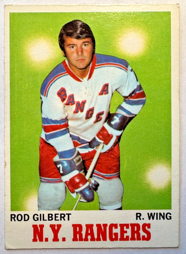 Rod Gilbert #63 1970 Topps card