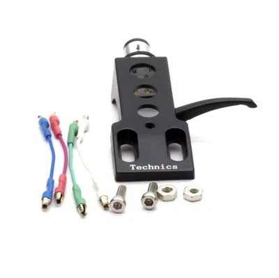 Kit Riparazione Cerniere Antipolvere EMSea Per Giradischi Technics SL-D2, Q2, Q3, 3200 E Altri – 2 Staffe, Viti E Dadi