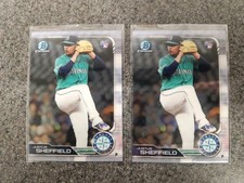 2019 Bowman Chrome Baseball Justus Sheffield Base Bowman Chrome RC