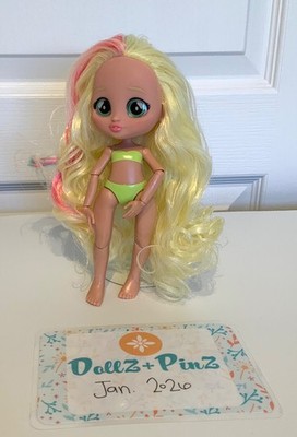 IMC Toys Cry Babies BFF Series 2 HANNAH Blonde w/ Pink & Bluish Streaks Doll Onl