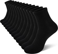 Calcetines tobilleros algodon hombre cuarto delgados mini crew hombre 6 pares