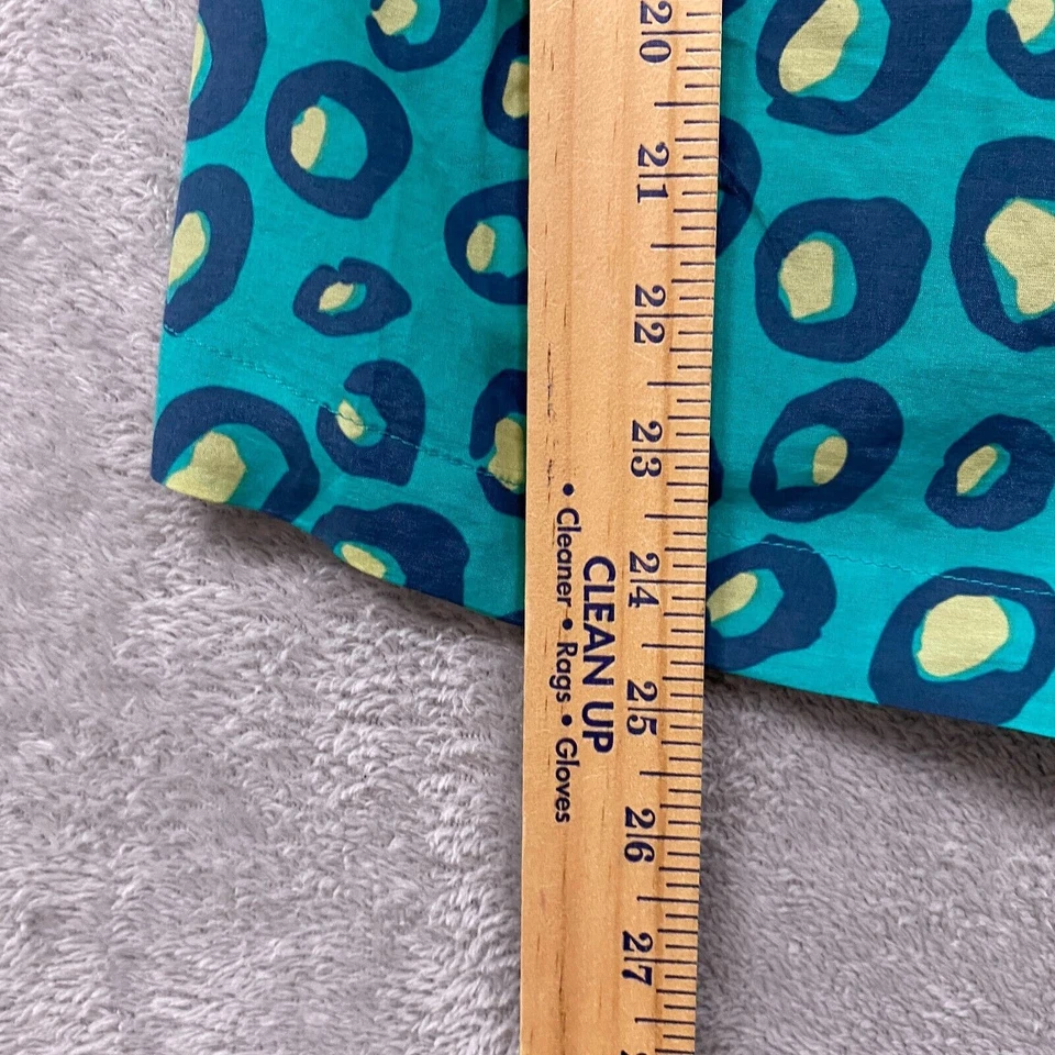 Camisa Boden para mujer 6 azul seda algodón camiseta sin mangas con cuentas pulóver ligero Foto 4 de 4