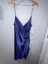 Jones New York Dress Size 16 NWT Blue / Purple E