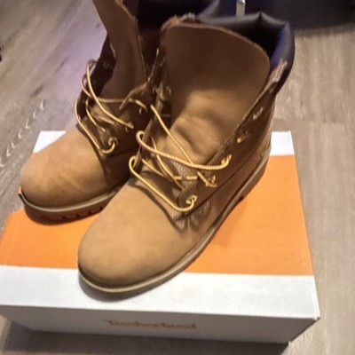 Timberland Waterproof Lace-Up Leather Boots Wheat Men's Size 7