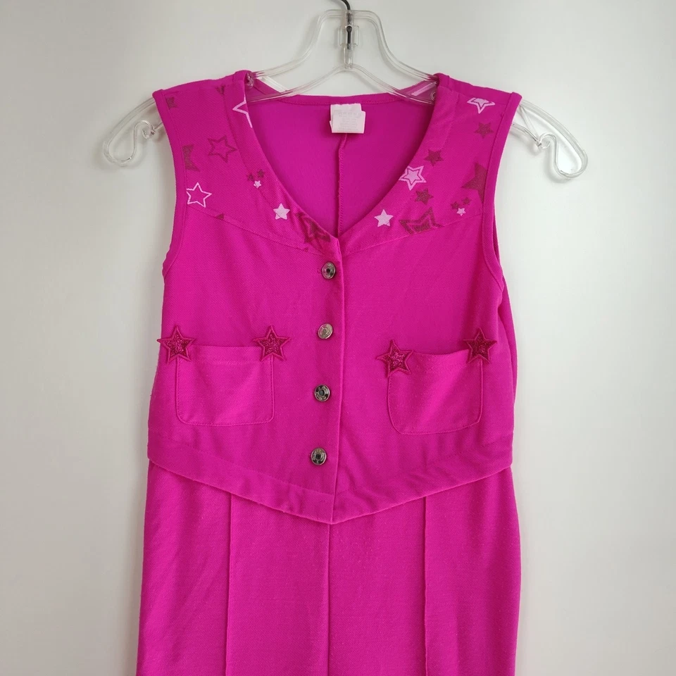 Barbie Espíritu Vaquera Mono Disfraz Niñas M Rosa Barbie La Película Foto 3 de 4