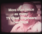 16mm Film RCA XL100 Color TV Commercial 1970s Chief Engineers Testimonial Ad — photo 7