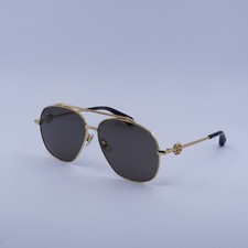 Roberto Cavalli Gray Aviator Sunglasses for Women for sale  display picture 3