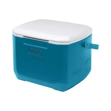 Coleman 2160841 Personal Cooler, 16 Qt, Plastic, Blue/White