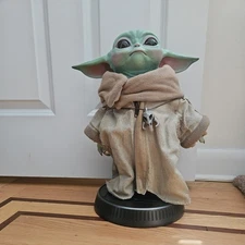 Out Of Box Sideshow Collectibles Baby Yoda Figure Excellent condition