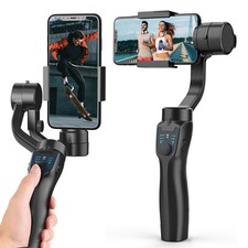3-Axis Gimbal Phone Holder Anti Shake Video Record Stabilizer for Smartphone New