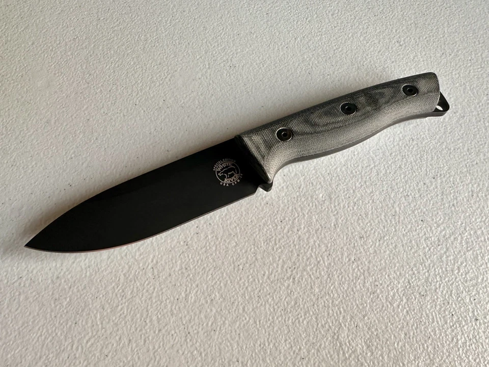 ¡NUEVO! Cuchillos White River Ursus 45 (Black Micarta) (Black CPM 3V) + Funda Personalizada  Foto 4 de 4