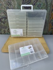 Simply Tidy Photo Craft Keeper 14 Cases 4"x6" Art Tool Storage Bin Organizer
