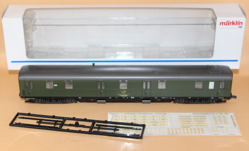 Märklin Spur H0 43260 Postwagen Poste-b/21 der DBP OVP TOP | Condition: Gebraucht
