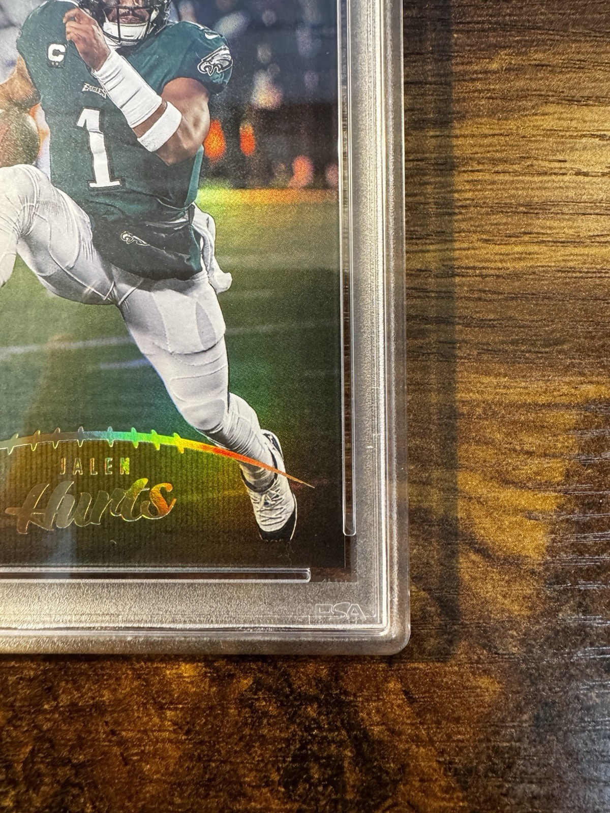 2023 Panini Luminance - Jalen Hurts #54 - Gold Parallel /250 - PSA 10 - Low POP view 5