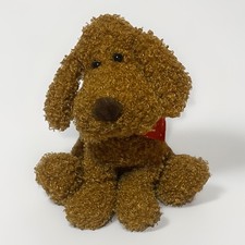 Gund Brown Doodle Plush Goldendoodle Labradoodle Stuffy 9 inch Stuffed Animal