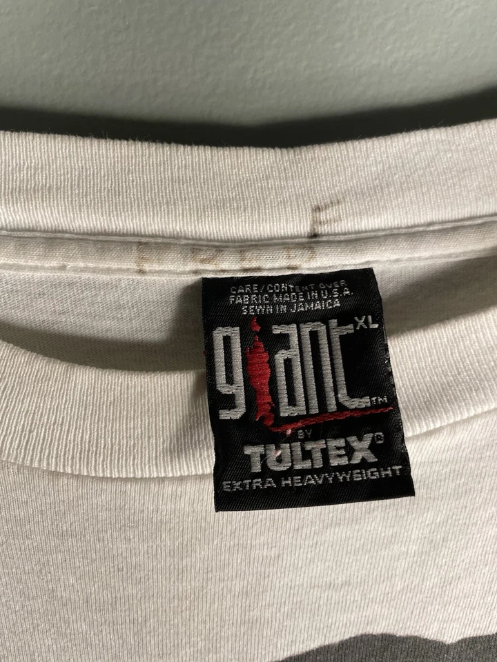 VERY RARE Vintage 1995 Sponge Rotting Piñata Band T Shirt Giant Tag Size XL - Image 4 of 4