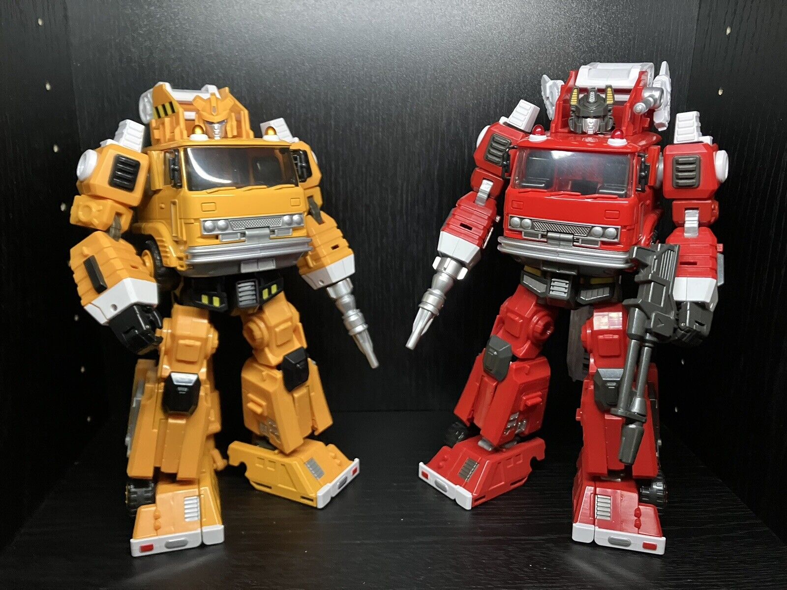 Transformers Third Party Maketoys Inferno & Grapple