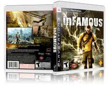 Infamous - Replacement  PS3 Cover and Case. NO GAME!!