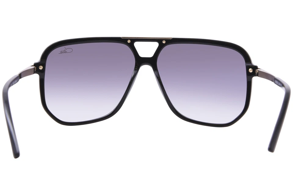 Очки солнцезащитные мужские CAZAL 6025 001 черно-золотистые Pilot 58 мм - Изображение 4 из 4