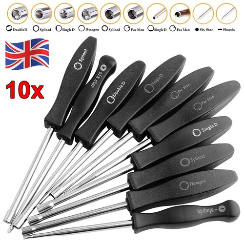 10Pcs Kit Craftsman Screwdriver Splined Carb Carburetor Chainsaw