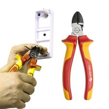 Insulated diagonal side cutters 160mm / 180mm VDE 1000V For Conductors & Wires
