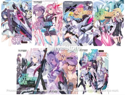 The Asterisk War Gakusen Toshi Asterisk Vol 1 - Vol 17 Light Novel