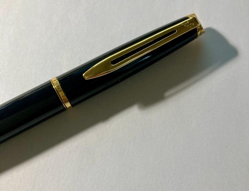 Stylo à Bille Vintage Waterman Paris - Métal Avec Finitions Or - Neuf - France