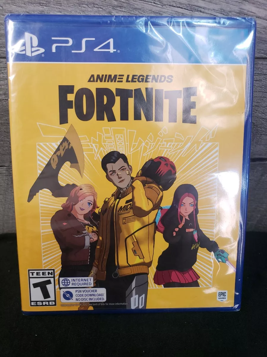 Fortnite Anime Legends Pack, Jogo PS4