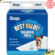 Dog Pee Pads Super Absorbent Puppy Pads 22x22 Dog Training Pads 30/50/100 Count