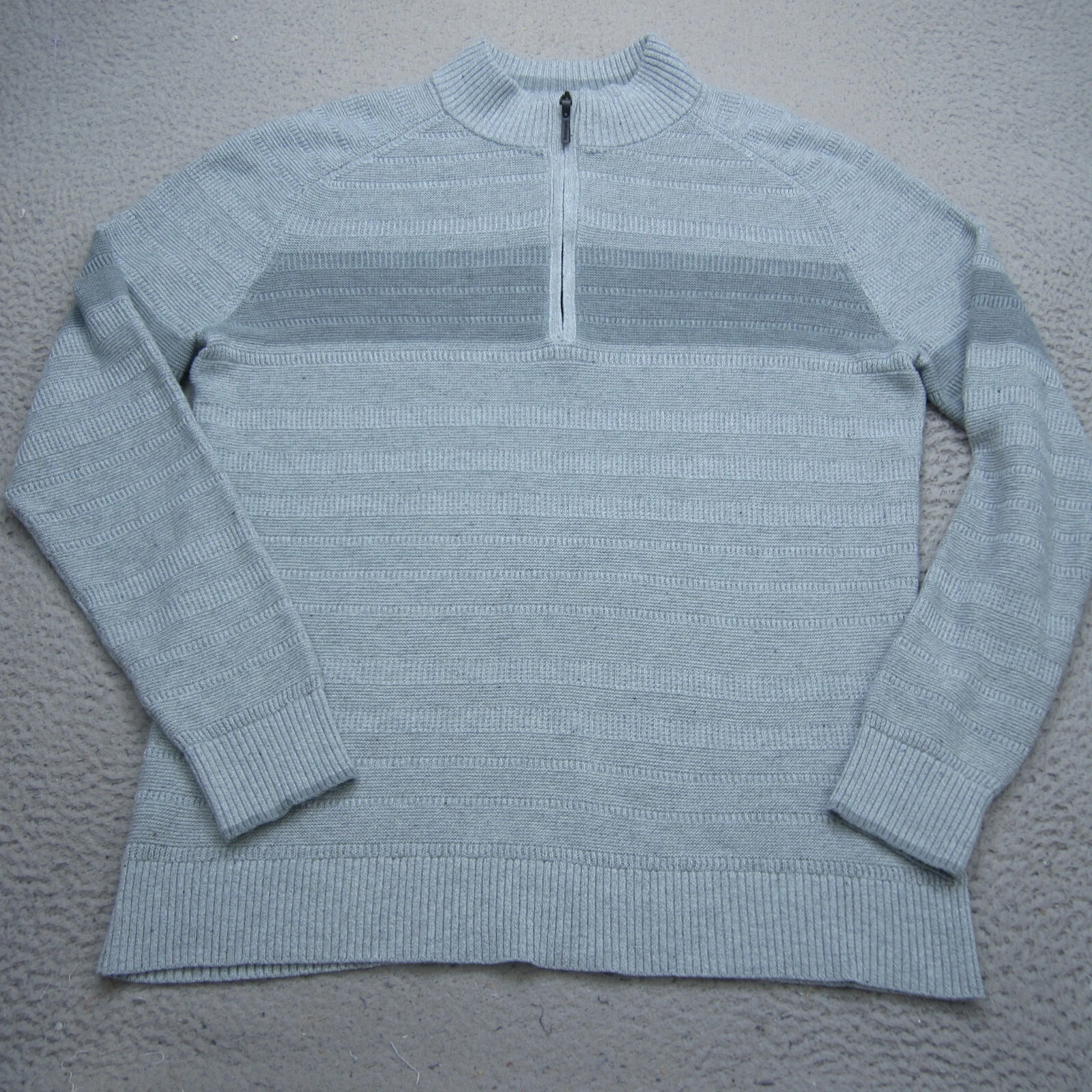 smartwool ripple ridge 1/4 zip wool thermal casual preppy sweater